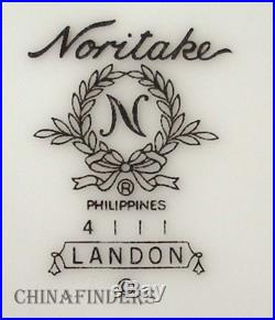 NORITAKE china LANDON 4111 pattern 60-piece SET SERVICE for TWELVE (12)