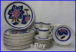 NORITAKE china LILAC 8527 pattern 38-piece SET SERVICE for 12 less 5 cup/saucers