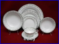 NORITAKE china MARGARET 6243 88-piece SET SERVICE for 12 with fruit & soup bowls