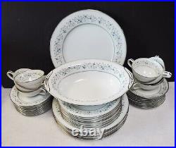 NORITAKE china MARLENE 6015 pattern 37-piece SET SERVICE for 7 +/