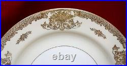 NORITAKE china MAYFIELD 7280 pattern 52-piece SET SERVICE for 8 short 4 saucers