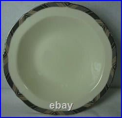 NORITAKE china MIDNIGHT MAJESTY 7295 pattern 5-piece Hostess Serving Piece SET