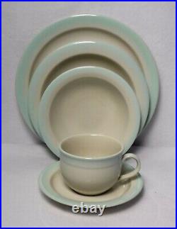 NORITAKE china NILE GLOW stoneware pattern 39-piece SET SERVICE for 8