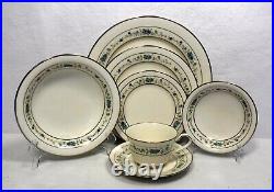 NORITAKE china NORMA 6011 pattern 86-piece SET SERVICE for 12 short 2 salads