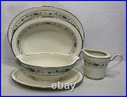 NORITAKE china NORMA 6011 pattern 86-piece SET SERVICE for 12 short 2 salads