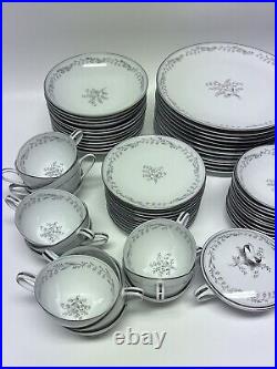 NORITAKE china Natalie 5815 pattern 96-piece SET SERVICE for 12