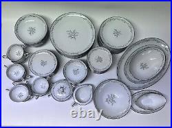 NORITAKE china Natalie 5815 pattern 96-piece SET SERVICE for 12