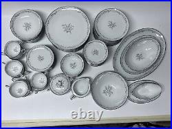 NORITAKE china Natalie 5815 pattern 96-piece SET SERVICE for 12