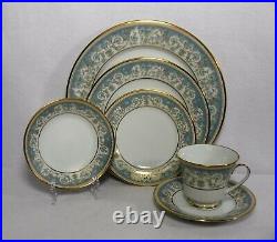 NORITAKE china POLONAISE 2045 pattern 77-piece SET SERVICE for 12 with Fruit Bowls