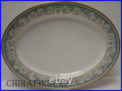 NORITAKE china POLONAISE 2045 pattern 77-piece SET SERVICE for 12 with Fruit Bowls