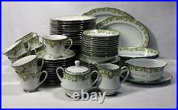 NORITAKE china PRINCETON 79-piece SET SERVICE for 12 with 7 Serving Pieces