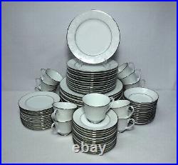 NORITAKE china RANIER 6909 pattern 72-piece Set SERVICE for 12 + Fruit Bowls