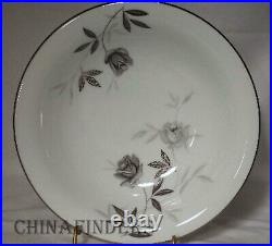 NORITAKE china ROSAMOR 5851 pattern 69-piece Set SERVICE for 8+ Fruit Soup Bowls