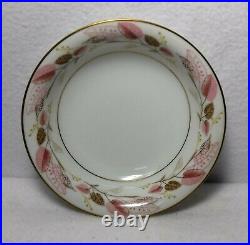 NORITAKE china ROSANNE 5692 84-piece SET SERVICE for 12 + Fruit & Soup Bowls