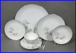 NORITAKE china ROSAY #6216 pattern 81-piece SET SERVICE for 12 + Serving Pieces