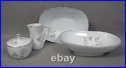 NORITAKE china ROSAY #6216 pattern 81-piece SET SERVICE for 12 + Serving Pieces