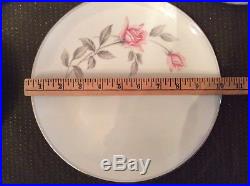NORITAKE china ROSEMARIE 6044 pattern 101-piece SET SERVICE for 12 extra pieces