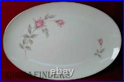 NORITAKE china ROSEMARIE 6044 pattern Set of 6 Serving Pieces Platter Bowl Gravy