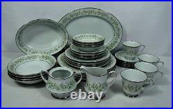 NORITAKE china SAVANNAH 2031 32-piece SET SERVICE for 4 Fruit Soup + Serving