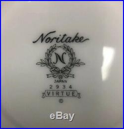 NORITAKE china VIRTUE pattern 2934 36pc Vintage Set