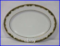 NORITAKE china WARRINGTON 6872 pattern 89-piece SET SERVICE for 12 + Serving