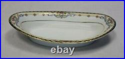 NORITAKE china WELLESLEY 68476 pattern 9-piece HOSTESS SERVING Piece SET