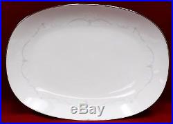 NORITAKE china WHITEBROOK 6441 pattern 46pc Set dinner/salad/bread/cup/cereal