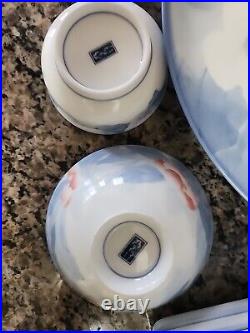 New Noritake Service For 6 Roll Soup Set Of 18 piece Made Japan Very Rare