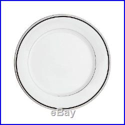 New Noritake Toorak Noir 20-piece Fine China Dinner Set Saucer Plates Dish Bowls