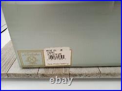 New Sealed NORITAKE Fitzgerald 4712 Green & Gold Trim 5 Piece Place Setting
