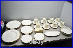 Nice Clean Noritake Golden Cove China 46 Pieces Including 8 Full Place Settings