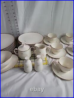 Nora By Noritake China Dinnerware set for 6 With Rare S&P Shakers And More