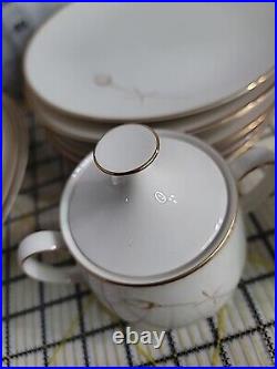 Nora By Noritake China Dinnerware set for 6 With Rare S&P Shakers And More