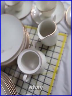 Nora By Noritake China Dinnerware set for 6 With Rare S&P Shakers And More