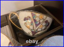 Noritake 120th Anniversary Tea Cup and Saucer Set (fine china from Japan)