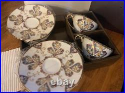 Noritake 120th Anniversary Tea Cup and Saucer Set (fine china from Japan)