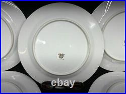 Noritake #175 Gold Bulb Japan Set of 6 Dinner Plates 10 7/8