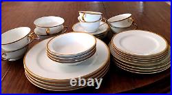 Noritake 28 pc. Service for 4 Patricia pattern #4982 7 pieces per setting 1948