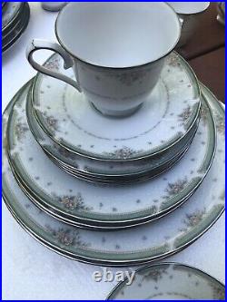 Noritake 4101 Greenbrier Five Pc Place Setting For Twelve / 60 Pcs