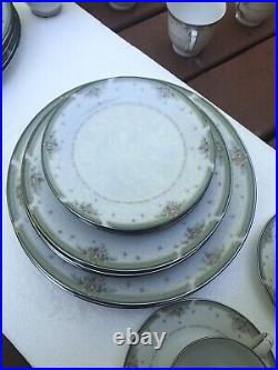 Noritake 4101 Greenbrier Five Pc Place Setting For Twelve / 60 Pcs