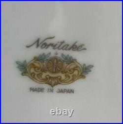 Noritake 42 Pc Set (6 Pl Settings) Pattern (Mystery #179) Maroon Rope Band 1945