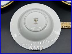 Noritake 4718 Paris Opera Rimmed Soup Bowls(Set of 4) Bone China Japan