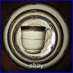 Noritake 47pc. Spell Binder Luxe Gold Bone China Set-5pc. /8+xtras-v. Good #9733