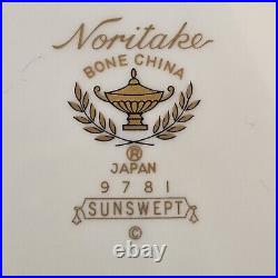 Noritake 5 Piece Place Setting(9781) Sunswept Bone China Vintage Japan 1990s