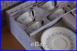 Noritake 6207 Japan Made 18pc Tea Set Plate Cup Saucer, Bone China, In Box