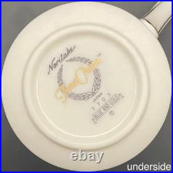 Noritake 7703 Blue And Gold 27pc Set for 6+ Dinnerware 1984-1986 Made in Japan