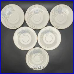 Noritake 7703 Blue And Gold 27pc Set for 6+ Dinnerware 1984-1986 Made in Japan