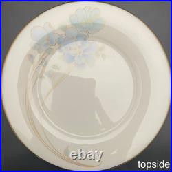 Noritake 7703 Blue And Gold 27pc Set for 6+ Dinnerware 1984-1986 Made in Japan