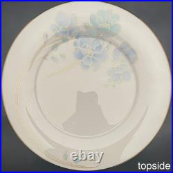 Noritake 7703 Blue And Gold 27pc Set for 6+ Dinnerware 1984-1986 Made in Japan