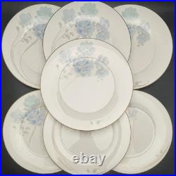 Noritake 7703 Blue And Gold 27pc Set for 6+ Dinnerware 1984-1986 Made in Japan